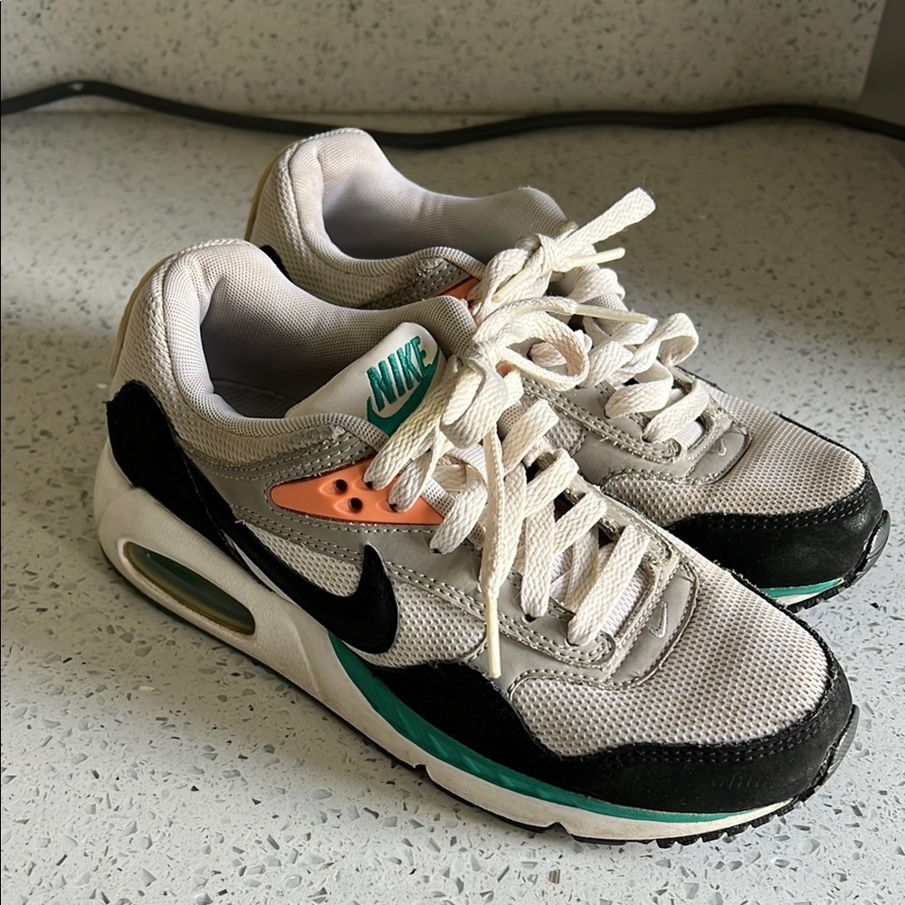 Nike Air Max Sneakers in Black, Gray, and Teal
